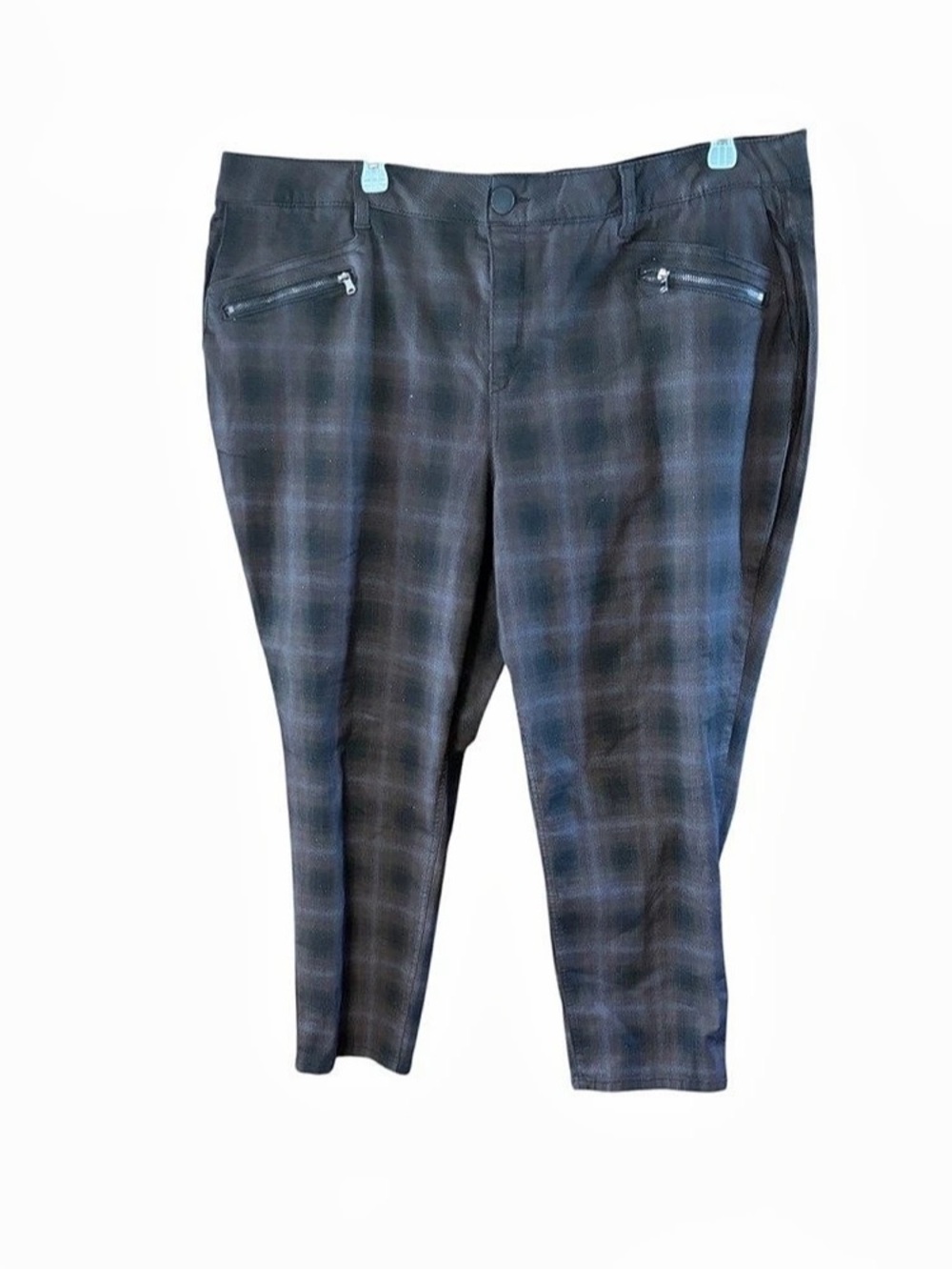 Democracy Ab-solution Plaid Skinny Ankle Pants